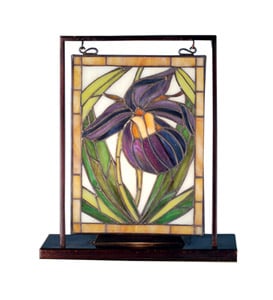 Lady Slipper Lighted Mini Tabletop Window�