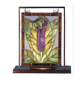 Jack In The Pulpit Lighted Mini Tabletop Window�