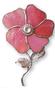 Small Flower Metal Figurine