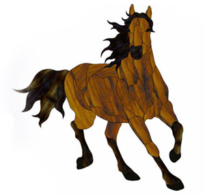 Obsession Pre-cut Thunder Horse Kit