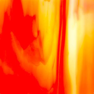 Orange Opal on White Opal Streaky - 90 COE