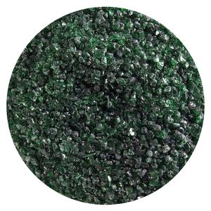 5 Oz Aventurine Green Transparent Frit - Medium - 90 Coe