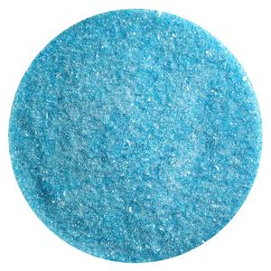 5 Oz Turquoise Blue Transparent Frit - Fine - 90 Coe