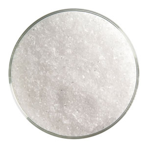 5 Oz Crystal Clear Transparent Frit - Medium - 90 Coe