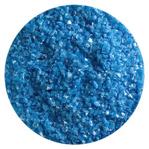 5 Oz Egyptian Blue Opal Frit - Medium - 90 Coe