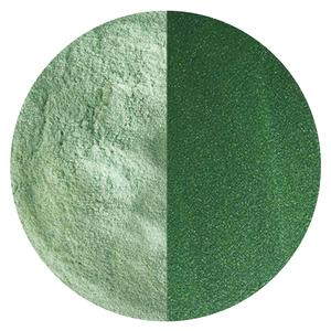 5 oz Aventurine Green Transparent Frit - Powder - 90 COE