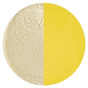 5 Oz Medium Amber Transparent Frit - Powder - 90 Coe
