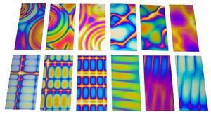 Dichromagic Tie Dye Combo Pack On Thin Clear - 90 COE, Packs