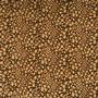 Glass Accents Leopard Print Gold Decal