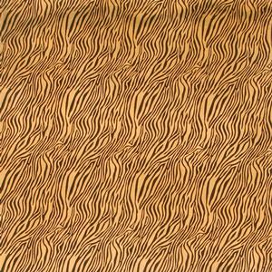 Glass Accents Gold Zebra Decal, Fusing Decals
