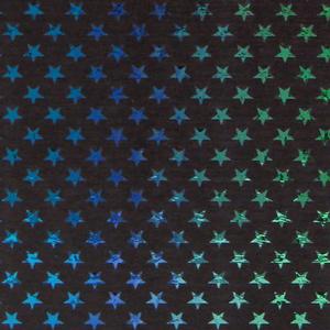 4 x 4 Stars Laser Etched on Thin Black - 90 COE, Laser Etched