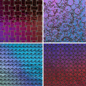 DichroMagic Laser Etched Thin Black Pack - 90 COE, Laser Etched - 90 COE