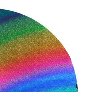 Asian Swirls Rainbow 2 On Thin Clear - 96 COE