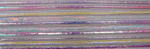 Hot Stix on Thin Clear - 96 COE, Glass Strips - 96 coe