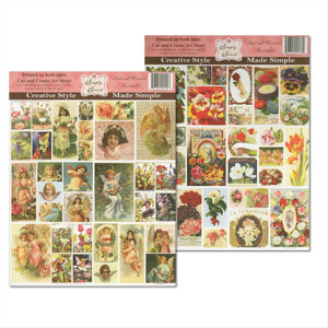 Floral And Fairies Art Sheets, Inclusions