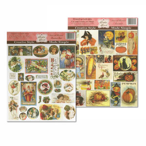 Fall And Christmas Art Sheets, Inclusions