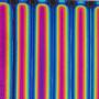 Green Magenta Stripes On Thin Black - 90 COE