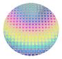 Rainbow Puzzle On Thin Clear - 96 Coe