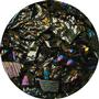 8-1/2 Oz Black Opal Iridized Frit - Coarse - 90 Coe