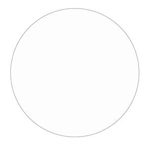 Spectrum White Opal 12 Circle - 96 COE, 96 COE Fusible Glass Sale