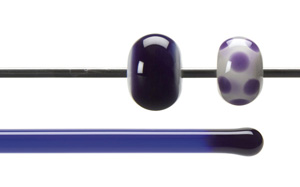 Gold Purple Transparent Hot Rodz, Bullseye Transparent Rods