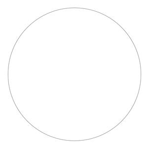 Wissmach White Opal 7 Circle - 90 COE