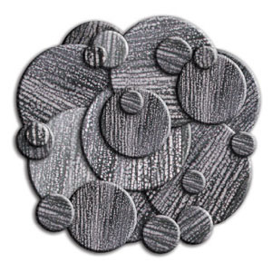 Midnight Circles Assortment - 150 Pieces, Shapes Assortments