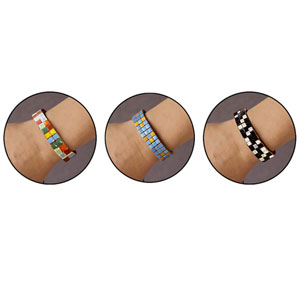 Mosaic Bracelet Kit 1 - 15 Pack, Jewelry Supplies Clearance