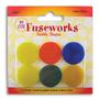 Fuseworks Color Variety Pre-cut Circles - 90 Coe