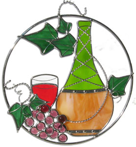 Wine Bottle Panel, Ring Panels