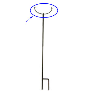 15 Round Garden Stake Insert