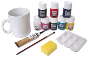 Oven-Fire Ceramic Initiation Kit, Ceramics & Other Crafts