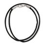 16 Black Satin Cord Necklaces - 10 Pack
