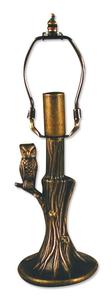 6-1/2 Tree Owl Lamp Base