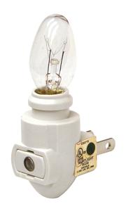 6-pack Light Sensor Night Light With 4w Bulb