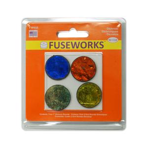 Fuseworks Dichroic Textures Pre-Cut Circles - 90 COE