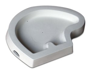 Bear Dish With Rim Mold