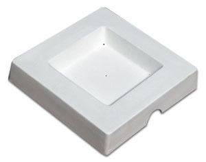 Square Plate With Rim Mold