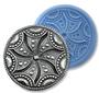 Beaded Pinwheel Antique Push Mold