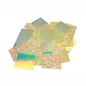 1/2 Lb Clear Rainbow Dichroic Chips - 96 COE