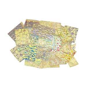 1/2 Lb Clear Rainbow Dichroic Chips - 90 COE