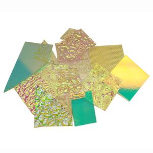 1 Lb Black Rainbow Dichroic Chips - 96 COE
