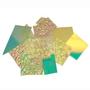 1 Lb Black Rainbow Dichroic Chips - 96 Coe