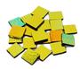 20 Piece Black Rainbow Dichroic Chips - 90 Coe