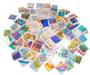 1/4 Lb Clear Pattern Rainbow Dichroic Chips - 90 Coe