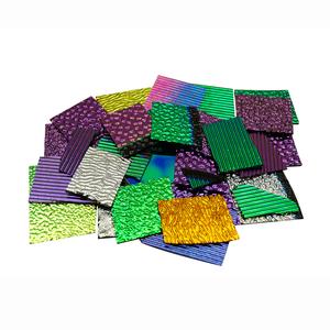CBS Micro Dichro Free Form Patterns On Thin Black - 96 Coe
