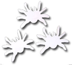 Pre-cut White Spider 3 Pack - 96 Coe Pre-cut White Spider 3 Pack - 96 Coe