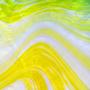 Blue/ Gold On Blackberry Cream Opal Art - 96 Coe
