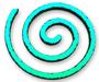 System 96 Cut-up Pink / Teal Dichro Spiral On Black
