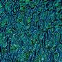 Magenta / Green On Clear Granite Ripple - 96 Coe